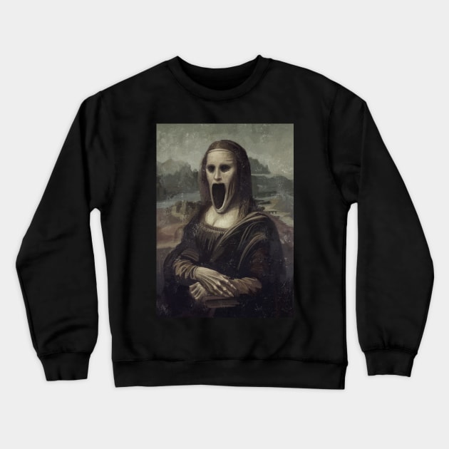 Gioconda Crewneck Sweatshirt by Danny Ingrassia Art